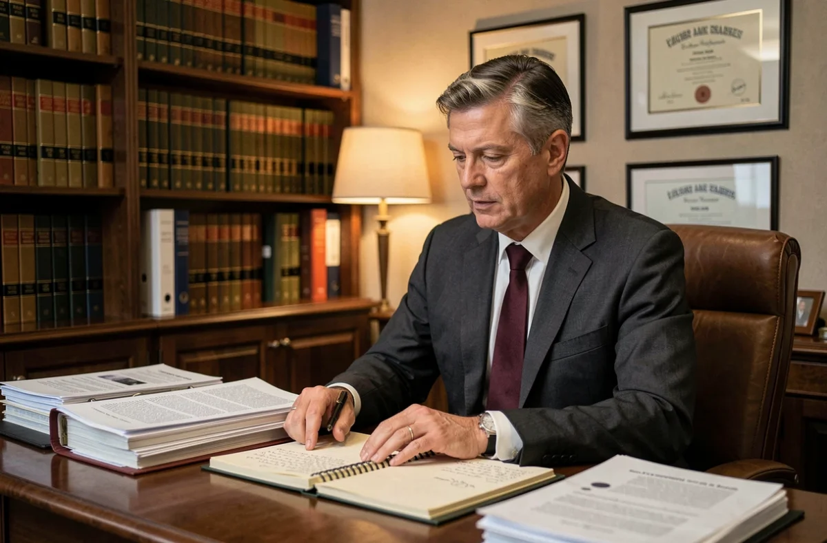 Avocat spécialisé consultant des dossiers juridiques concernant les droits des mineurs en garde à vue